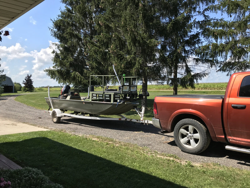 Building a Steering Stick (or "Sexy Stick") for our Bowfishing Rig