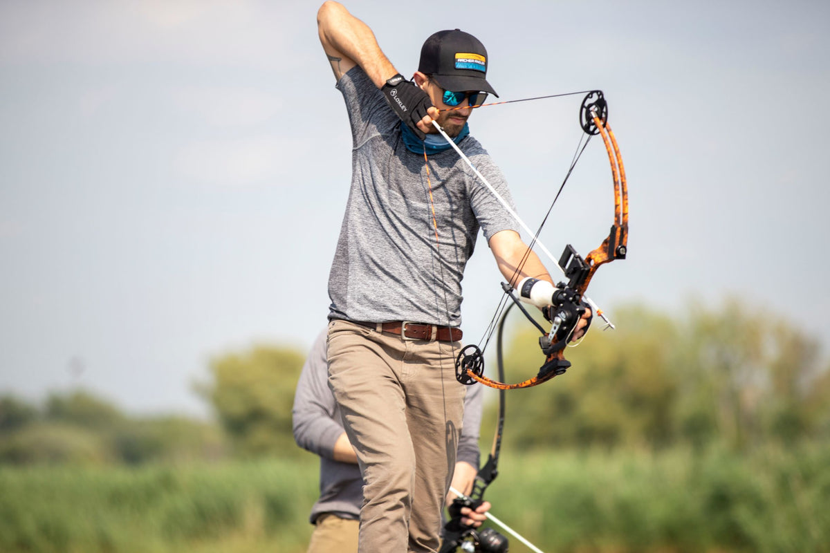 bow fishing arrow and reel Motion Zeus Bowfishing Kit 15-45 LBS Shoot Right Handed 2023 New Draw Length 18